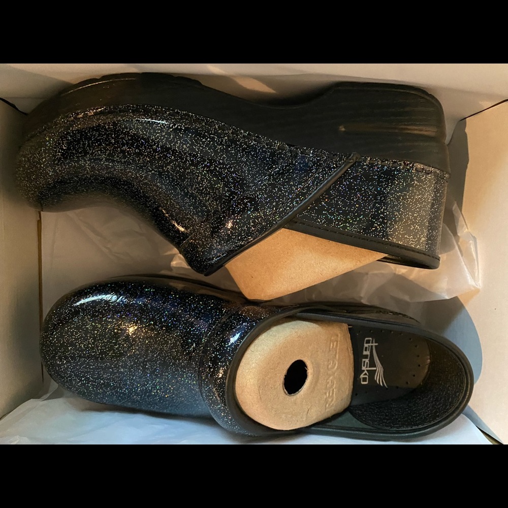 Dansko Clog Patent Glitzy